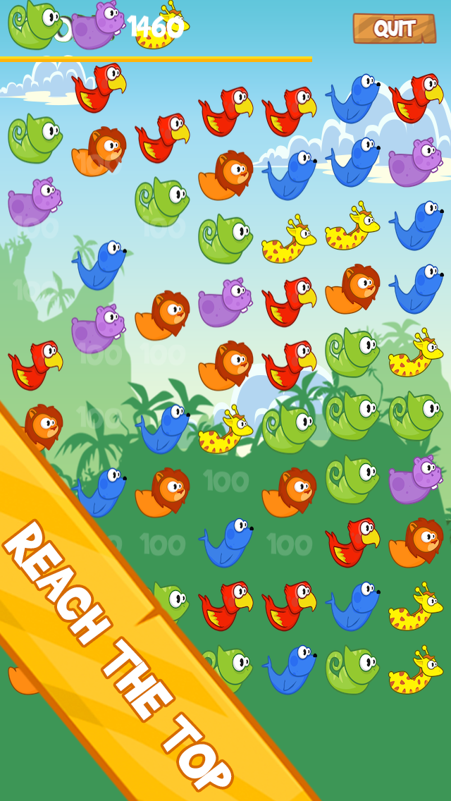 How to cancel & delete Wildlife Colony Join | Jelly Wild Fun Animals Cascade | Free Game from iphone & ipad 1