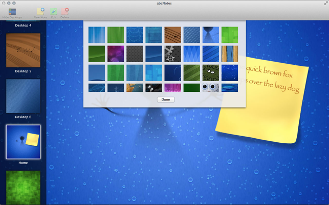 ‎abcNotes - ToDos & Sticky Note Screenshot