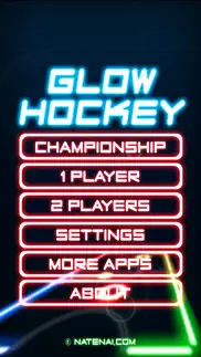 glow hockey iphone screenshot 2