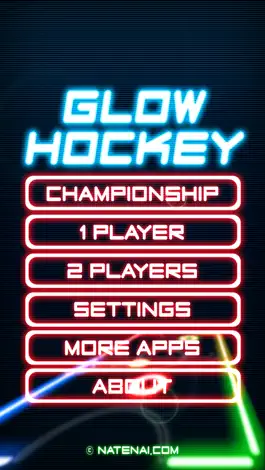 Game screenshot Glow Hockey apk