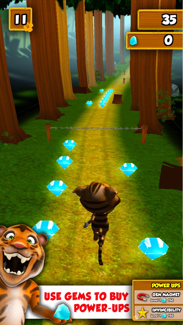 AZTEC CAT BURGLAR 3D: MEGA JUNGLE RUN UBER FUN TIGER ADVENTURE - BY DEAD COOL GAMES 1.0 IOS