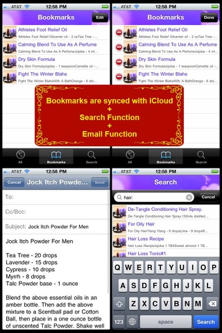 350 Aromatherapy & Essential Oils Recipes screenshot 3