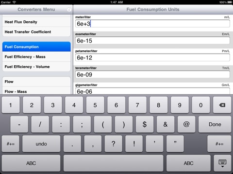 iConverter Pro for iPad - Retina HD Screen screenshot 4