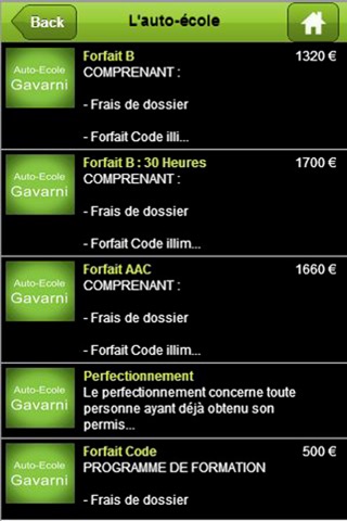 Auto Ecole Gavarni screenshot 2