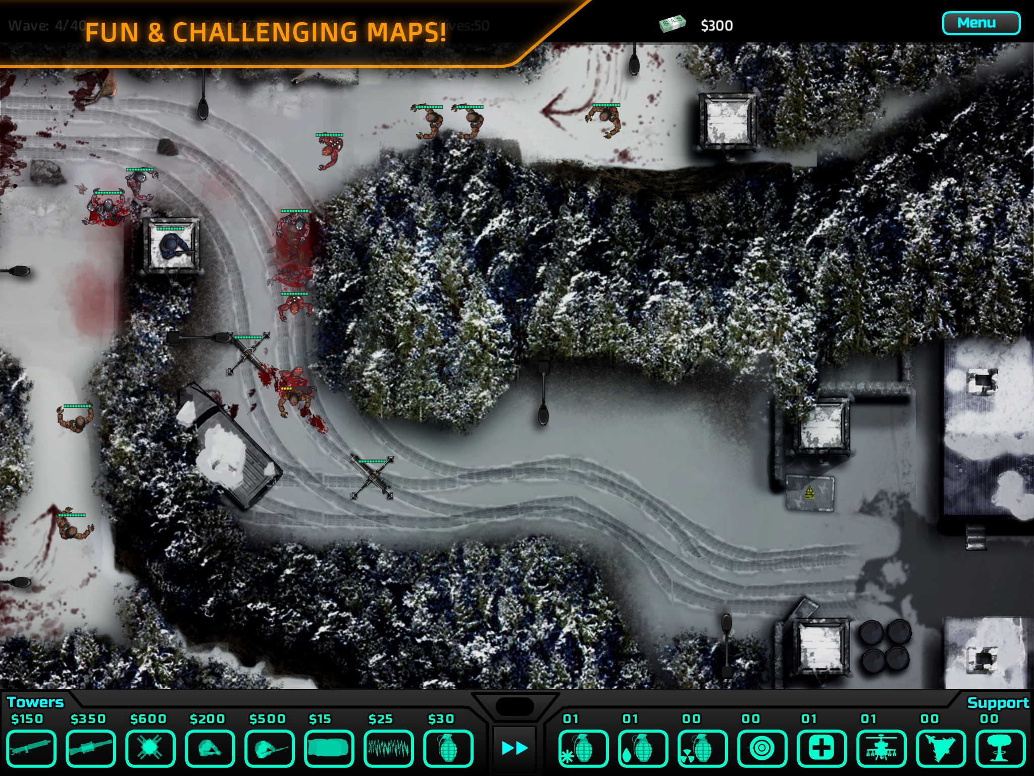 SAS: Zombie Assault TD HD screenshot 2