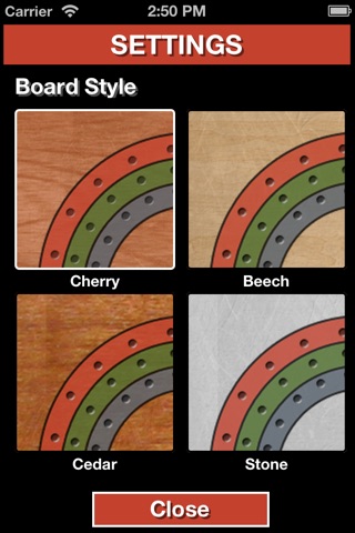 Cribbage Board HD! screenshot 2