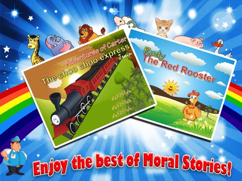 Story Train - Kids Stories and Coloring. screenshot 3