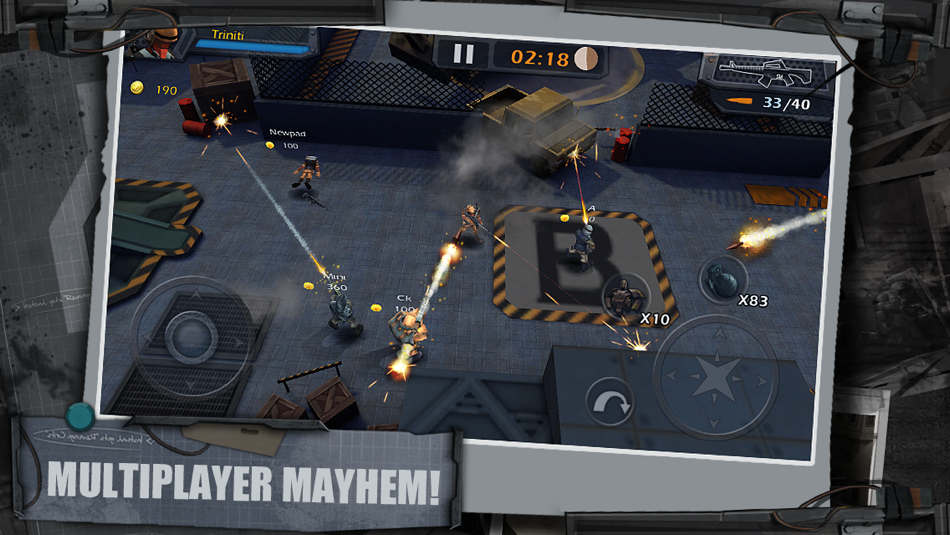 #3. WarCom: Shootout (iOS) 由: Triniti Interactive Limited