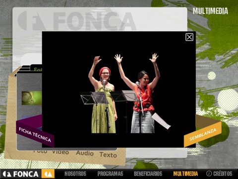 FONCA screenshot 2