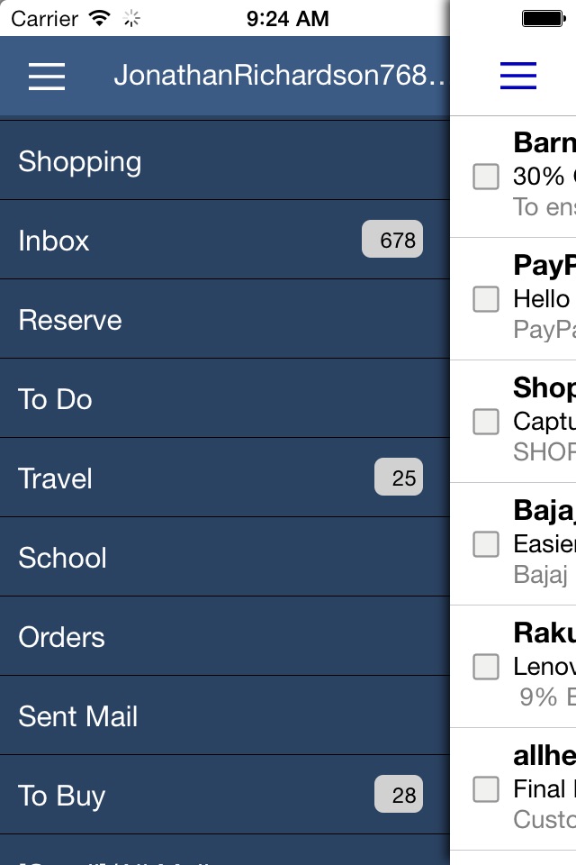 Mailpod for Yahoo Mail, Gmail, Hotmail screenshot 4