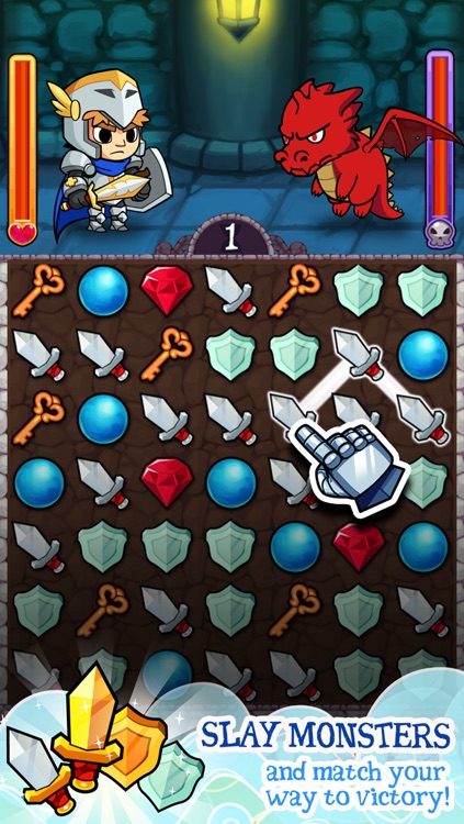 Puzzle Heroes - Fantasy RPG Adventure Game