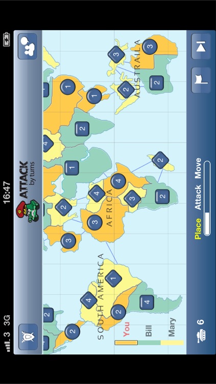 Attack By Turns- Free risk strategy game screenshot-4