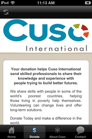 CUSO International NGO screenshot 3