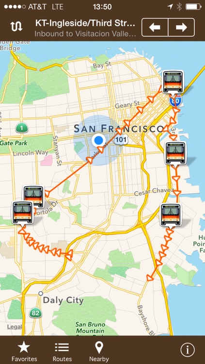 Pocket MUNI screenshot-3