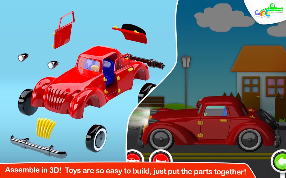 #2. Build and Play 3D - Rockets, Helicopters, Submarines and More (macOS) Podle: Croco Studio