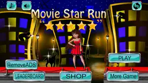 Movie Star Run - Makeover Girl Running screenshot #1 for iPhone