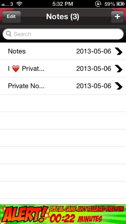 Private Notes (Lite Version)