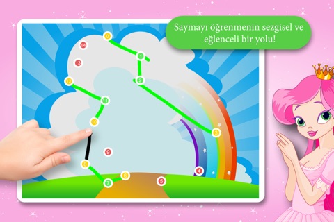 Kids Puzzle Teach me Tracing & Counting with Princesses: discover pink pony’s, fairy tales and the magical princess screenshot 4
