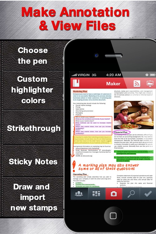 Annotate PDF for iPhone