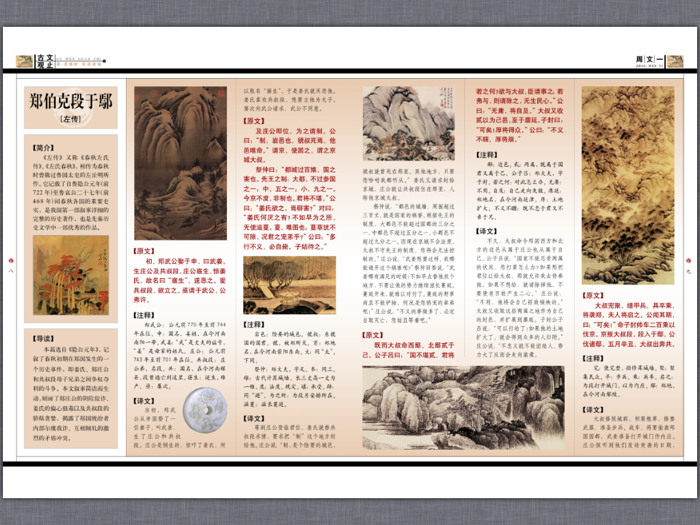 hd high-quality goods GuanZhi-six volumes of ancient prose