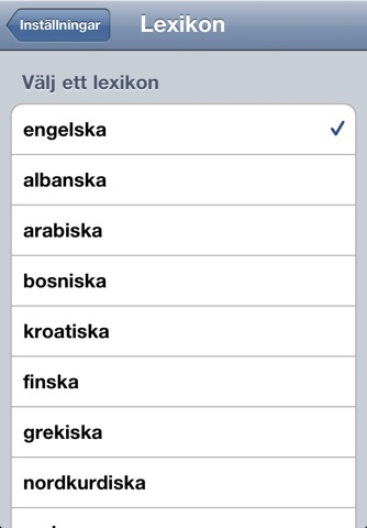 Lexikon Swedish - English Dictionary screenshot 4