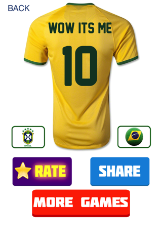 A 2014 My Jersey - For Favorite Football Soccer Team Free screenshot 4