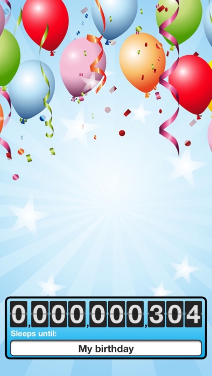 Sleeps Countdown Free screenshot-3