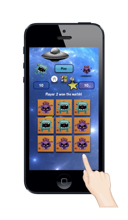 Tic Tac Alien Clash: Far Away Galaxy Match - Free Game Edition for iPad, iPhone and iPod