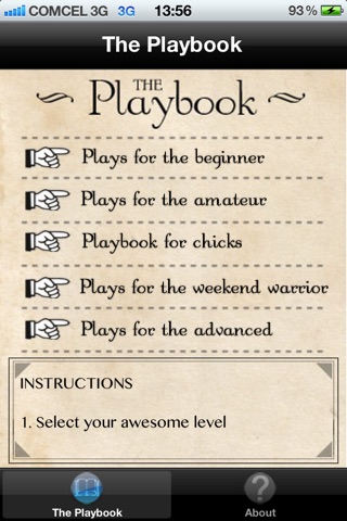 The Playbook App screenshot 2
