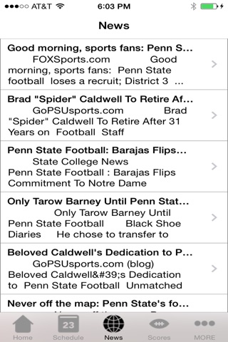 College Sports - Penn State Football Edition screenshot 4