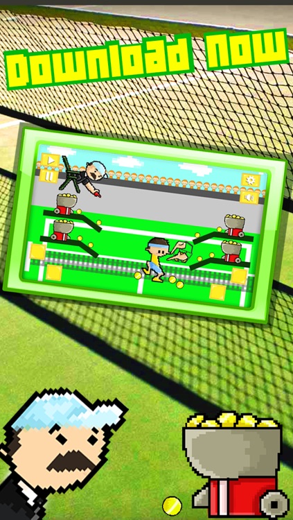 Pixel Tennis Player Madness Free Game