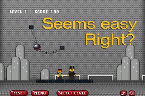 Epic Fun Pixel Rope Cut Game screenshot 2