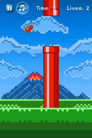 Floppy Bird - Best Free Tap Game of Tiny Cute Birds screenshot 3