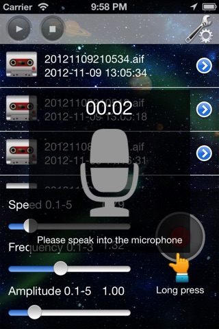 NC Change sound - Professional voice-changer screenshot 2