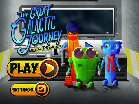 Space Robots Lite - The Great Galactic Journey of Zulu, Bob and Pixie screenshot 2