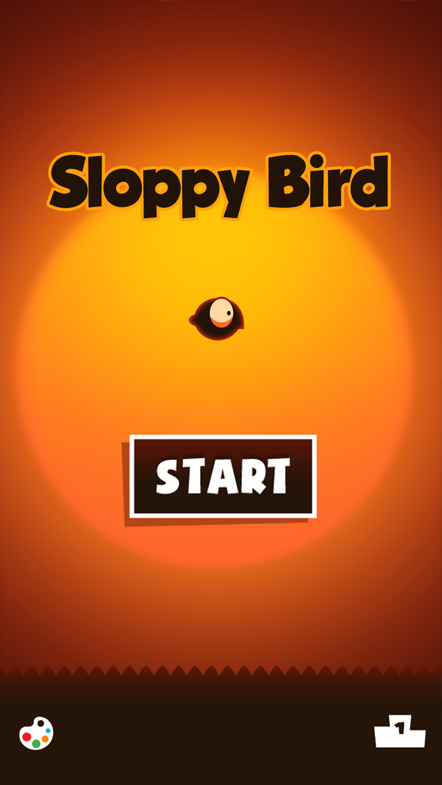 Screenshot #1 pour Sloppy Bird -  A Flappy Adventure
