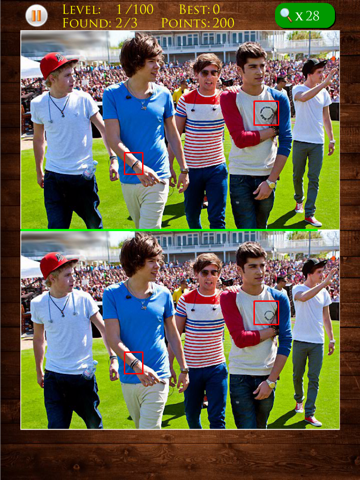 Screenshot #6 pour Find the Difference - One Direction Version
