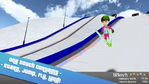 Sochi Ski Jumping 3D - Winter Sports Free Version screenshot #3 for iPhone