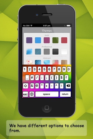 iKeyboard Pro screenshot 2