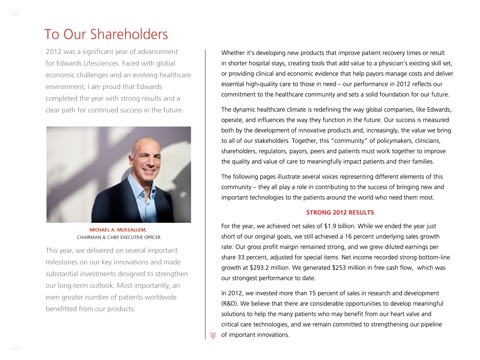 EW 2012 Annual Report screenshot 2