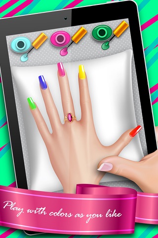 Miley Nail Stylist - Prom Night Nail Makeover For Girls screenshot 3