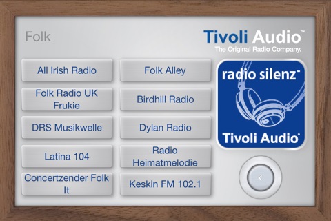 Tivoli Internet Radio screenshot 4