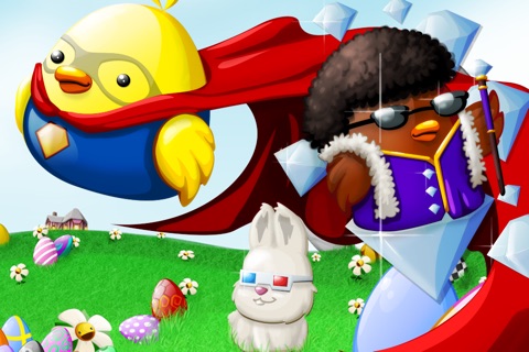 Super Chicks and Funky Rabbits: Collect your crazy easter supereggs screenshot 3