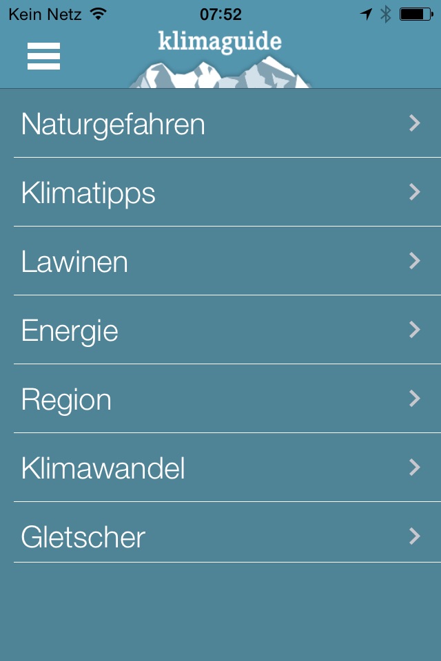 Jungfrau Klimaguide screenshot 4