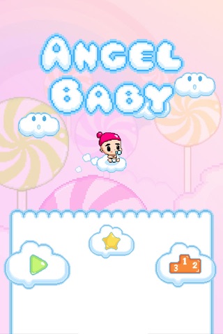 Angel Baby - Adventure of bird tiny flappy wings for free kid games screenshot 2