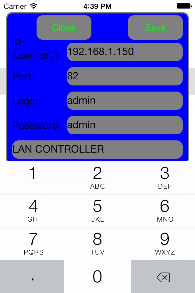 Universal IP Remote Control screenshot 3