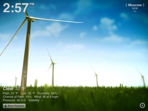 Скриншот из Weather HD Classic