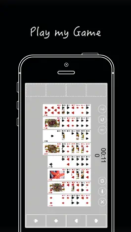 Game screenshot PokerCam (create decks, design cards, play game: FreeCell) hack