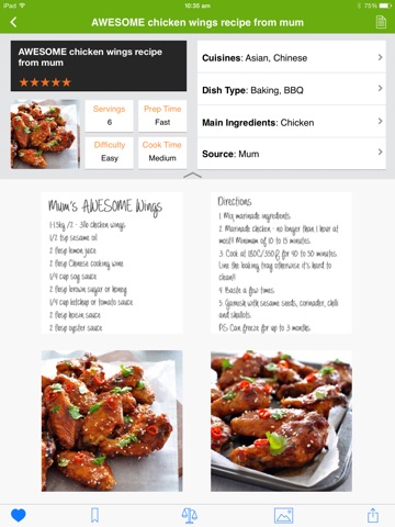 RecipeTin | Recipe Organizer for iPad screenshot 3