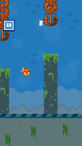 Little Flipper Fall- The Adventure of a Tiny, Flappy, Flying, Bird Fish with Splashy Birds Wingsのおすすめ画像3